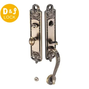 Heavy Duty Zinc Alloy Entry with Deadbolt Handle Mechanical Door Lock