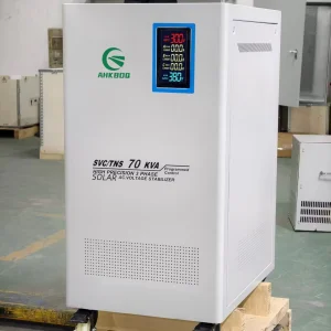 AHKB Three-Phase Tns 10kva 15kva 20kva 30kva 40kva 50kva 60kva Three Phase Voltage Regulator 220v 380V Servo Stabilizer