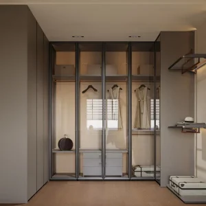 Custom Modern Wooden Walk in