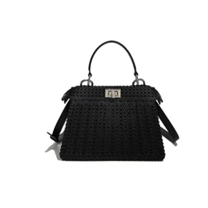 Bolsa de Ombro Cruzada de Luxo em Lona Personalizada de Alta Qualidade para Passeios na Cidade