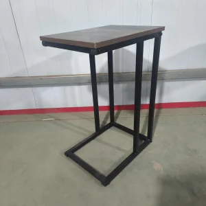 Black Metal Nightstand