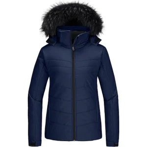 Womens Warm Waterproof Ski Jacket