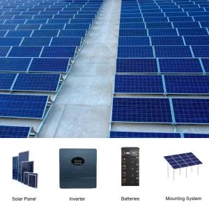 Lightweight off Grid Solar System Kit for Backpackcamping Emergency Power Source