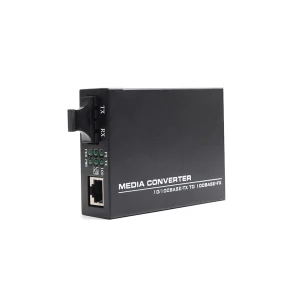 Fast Ethernet Fiber Optical Media Converter 100M Single Mode Dual Fiber SC Port 1310nm 20km Media Converter