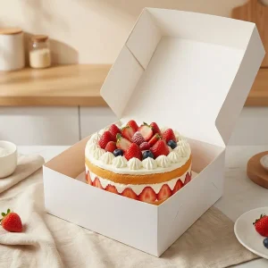 Custom Biodegradable Cake Box