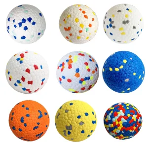 Customizable ETPU Molar Balls Dog Water Float Toys Resistant Chew Eco-Friendly Interactive High Quality Pet Toys Wholesale