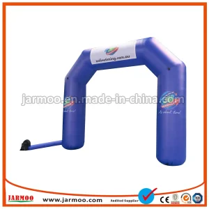 Promotional Custom Finish Line Balloon Inflatable Arch with Logo