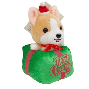 Customized ODM Christmas Dog Plush Toy