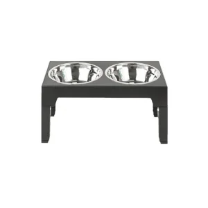 Adjustable Height Stainless Steel Pet Feeder