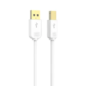 USB Type A to B 2.0 Printer Cable