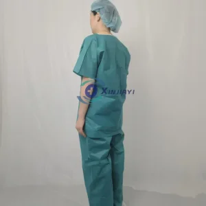 Ropa de trabajo de manga corta, suelta y duradera para lavado a mano, soporte para personalización