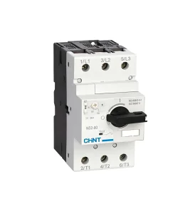 Chint NS2-80 3-Pole Manual Industrial Motor Starter Copper Plastic Thermal Overload Short-Circuit Phase Failure Protection 50kA