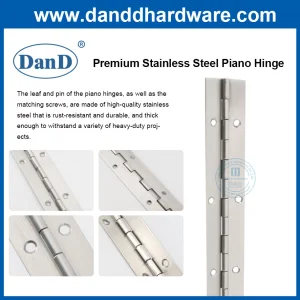 Stainless Steel Door Hinge Continuous Long Hinge Piano Hinge