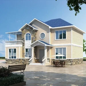 Luxury Modern Modular Light Steel Structure Prefabricated Container Villa