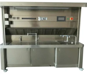 Stainless Steel Grossing Bench Laboratory Station Anatomy Workbench Autopsy Workbench Morgue Grossing Station