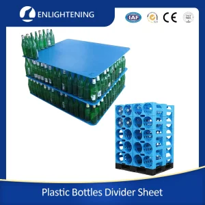 1220mmx2440mm Durable Corrugated PP Glass Beer Bottle Divider Layer Pads Polypropylene Bottle Divider Board for Beverage