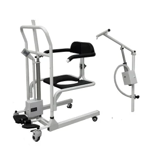 Electric Patient Transfer Chair Lift Wheelchair with Sling and Adjustable Height