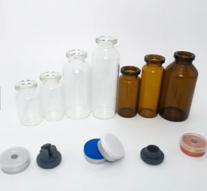 Glass Vials for Pharmaceutical, Cosmetic &amp; Food Grade Use
