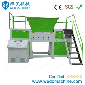 Double Shaft Plastic Wood Shredder