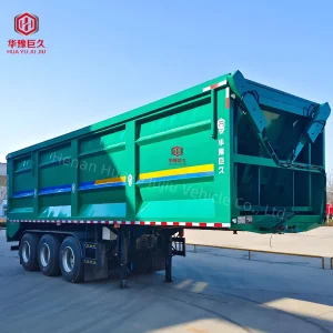 Machinery Crawler Dump Semi Trailer