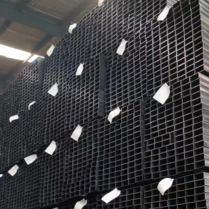 Q195 Prime Quality Mild Carton Black Square Tube Steel Sizes