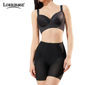High Waist Butt Lifter Control Panties Shapewear Shorts Tummy Control 3-Layer Compression Tourmaline Seamless Breathable