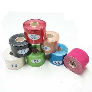 Waterproof Sports Safety Therapy Muscle Physiotherapy Orthopedics Support Athletic Elastic Breathable Cotton Kinesiology Tape