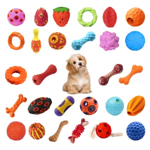 Custom Dog Hard Chew Rubber Toys