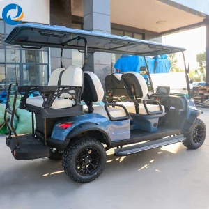 Autonomous Self Driving Metal Golf Cart Prototype