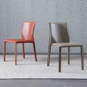 Saddle Leather Dining Chair