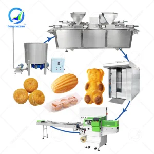 خط إنتاج مخبز أوتوماتيكي صغير كامل