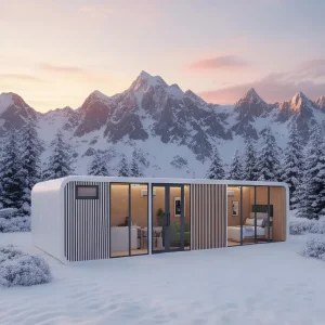 Modern Prefabricated Hotel Container Home Kit for Quick Assembly