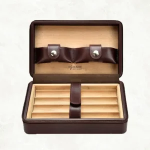 China Cedar Leather Humidor with Cigar Accessories Gift Set