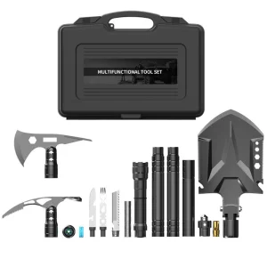 Outdoor Multifunctional Shovel Axe Kit Wildness Medical Emergency Survival Tools for Camping