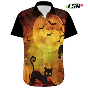 Camisa Polo Masculina Halloween