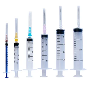 Disposable Syringe 1-50ml Luer Lock Slip Lock