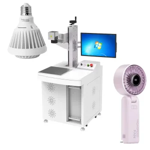 New 20W/30W/50W Fiber Laser Marking Machine for Metal High Productivity AI/DWG Air-Cooled Factory Direct Price China