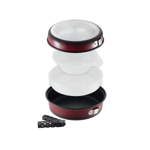 Lightweight Portable 2 Person Aluminum Cook Set Hiking Outdoor Tableware Hiking Camping Cookware