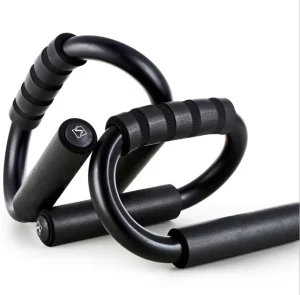 S Shape Home Gym Chest Push up Bars, Pull up Bars with Foam Handle, Push up Trainer