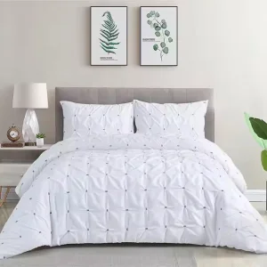 Twisted Flower Quilt Bedding