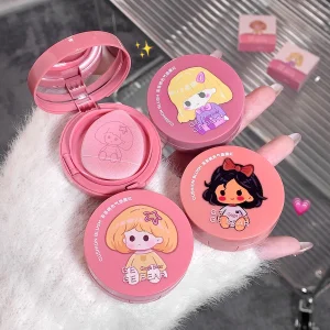 2026 GEGE BEAR Matte Powder Blusher Stick Natural Nude Makeup High Color Powder Blusher Waterproof Stain Proof Powder Blusher
