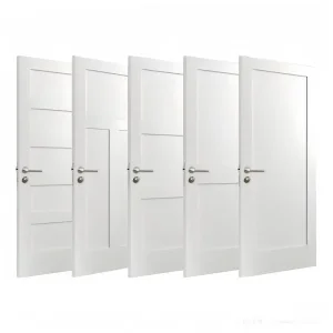 Premium Acoustic Solid Core Interior Wood Room Door
