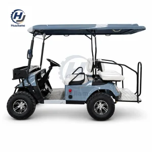 Huajia Royal Blue Electric Golf Cart