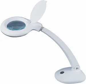 4" Lens Hand-Free Illuminated Magnifying Magnifier Desk Lamp (BM-2012A)