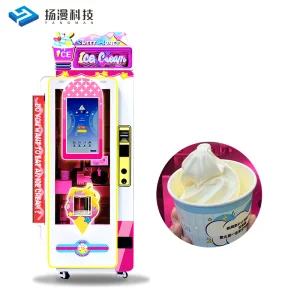 Self-Service Coin Credit Card Payment Automated Ice Cream Vending Machine for Ice Cream Summer Vending Machine