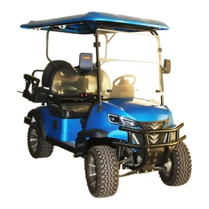 Tarion Compact Lifted Off-Road Tires 4 Seater 60v Battery Electric Golf Cart with 35KM/H Speed 90km Range for Club/Event Rental