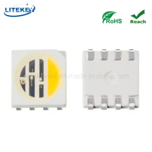 Expert Manufacturer of RGBW SMD LED 5050 0.2W RoHS Compliant