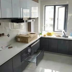 Solid Wood Shaker Style Pantry Cabinets