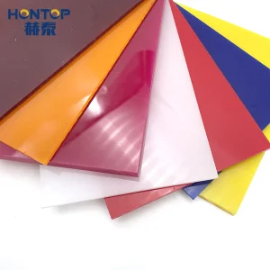 10 Years Warranty Anti-UV Colorful Building Material Solid Polycarbonate Sheet PC Flat Sheet