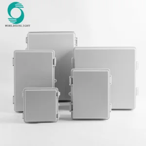Custom Kg IP66 Outdoor ABS Body PC Cover Plastic Waterproof Low Voltage Electrical Enclosure Power dB Distribution Junction Box for Electronic Device